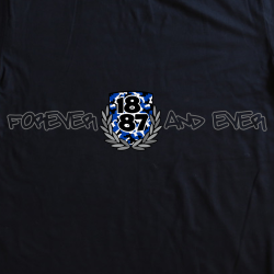 T-Shirt B '1887 Camou Forever, schwarz