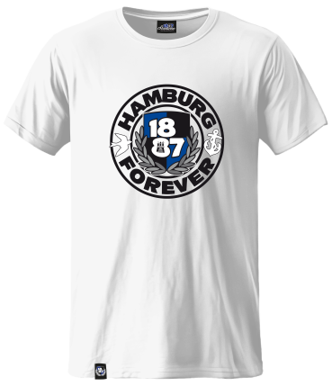 T-Shirt W '1887 Retro Forever', weiss