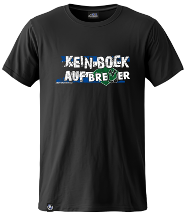T-Shirt B 'Kein Bock auf Bremer', schwarz