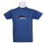 T-Shirt RB 'Skyline' retro, royalblau